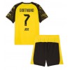 Borussia Dortmund Jobe Bellingham #7 Hjemmedraktsett Barn 2025-26 Kortermet (+ korte bukser)